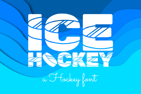 Ice Hockey Font