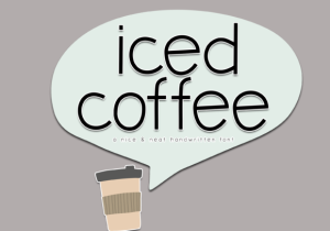 Iced Coffee Font