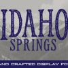 Idaho Springs Font