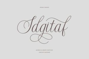 Idgitaf Font