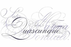 Indenture English Penman Font