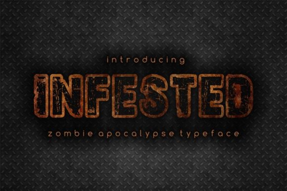 Infested Font