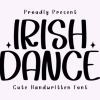 Irish Dance Font