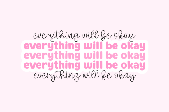 It's Beautiful Sunshine Font - Image 2