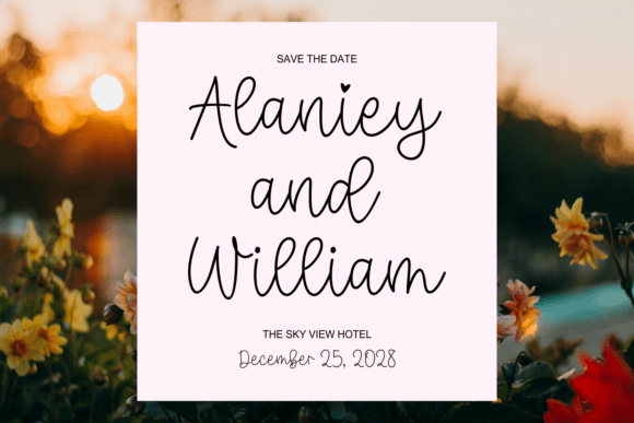 It's Beautiful Sunshine Font - Image 6