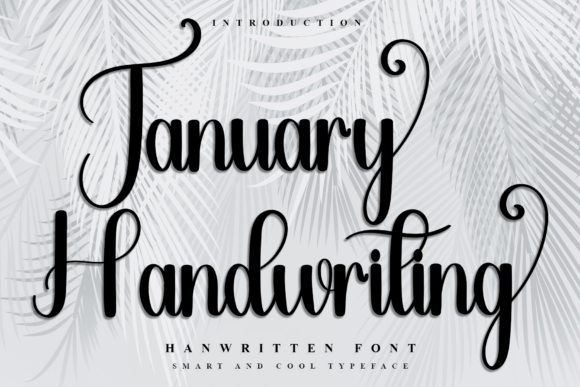 January Handwriting Font
