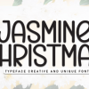 Jasmine Christmas Font