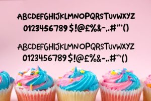 Alternative view of Jelly Cat Font