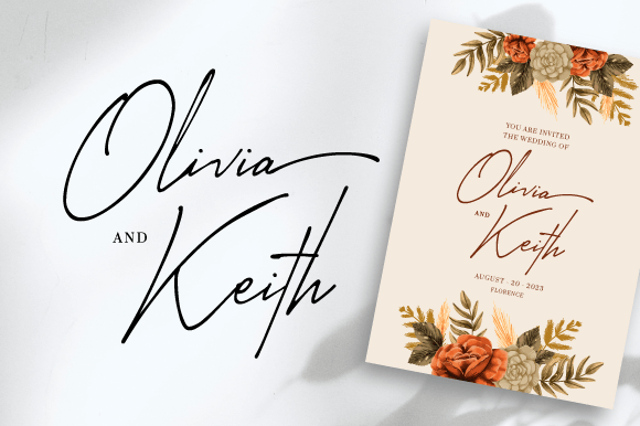 Jembarrati Signature Font - Image 2