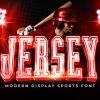 Jersey Font