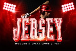 Jersey Font
