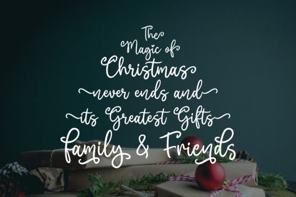 Jolly Holly Christmas Font - Image 3
