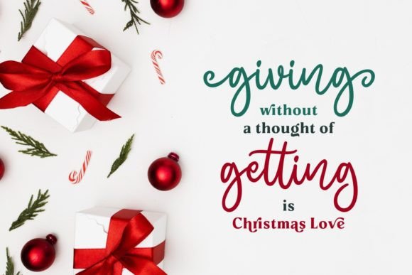 Jolly Holly Christmas Font - Image 6