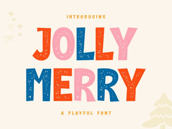 Jolly Merry Font