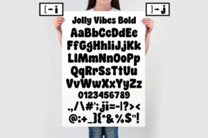 Alternative view of Jolly Vibes Bold Font