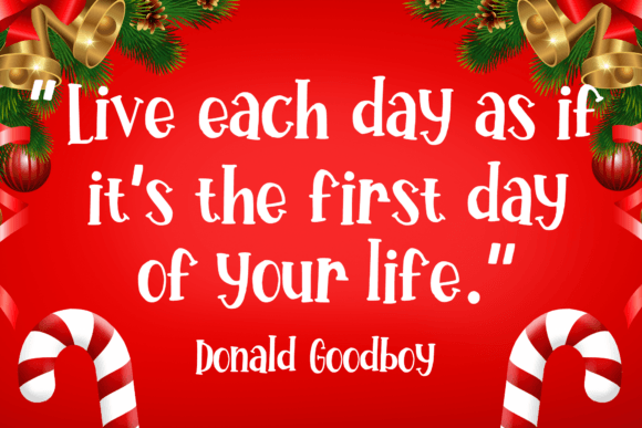 Joyful Christmas Font - Image 3