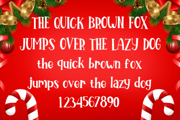 Joyful Christmas Font - Image 4