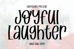 Joyful Laughter Font