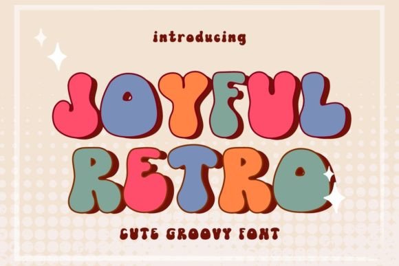 Joyful Retro Font