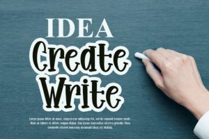 Alternative view of Joyful Writing Font