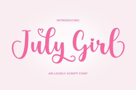 July Girl Font - Image 9