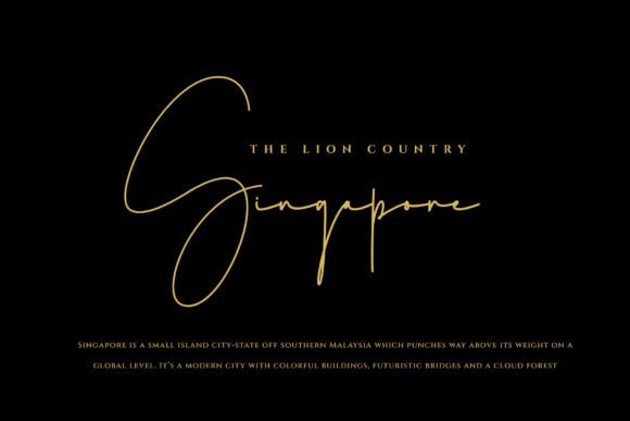 Jupiter Photograph Font - Image 3