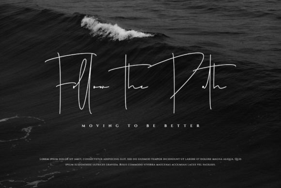 Jupiter Photograph Font - Image 4