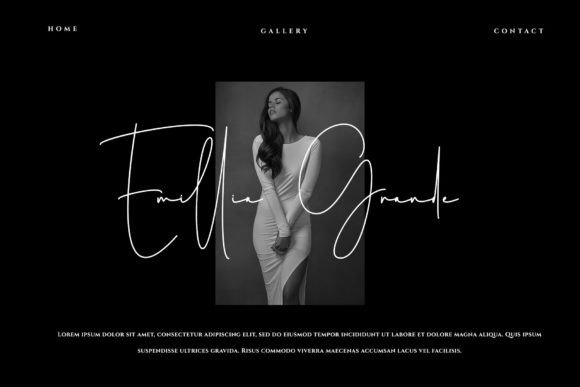 Jupiter Photograph Font - Image 5