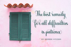 Alternative view of Kaila Giovani Font