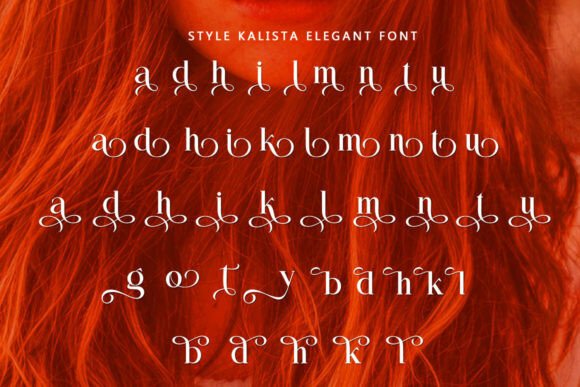 Kalista Elegant Font - Image 6