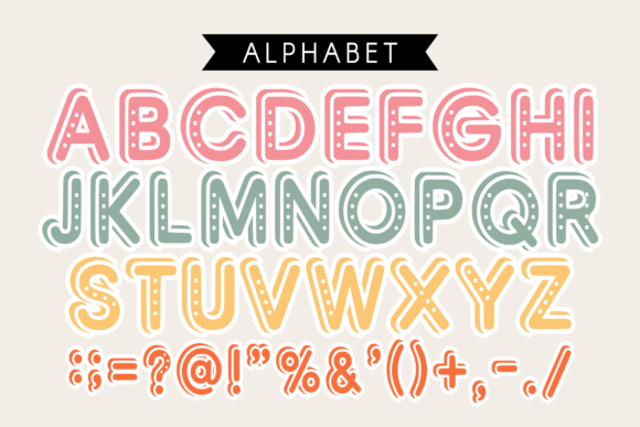 Kids Birthday Font - Image 3