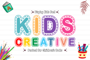 Kids Creative Font