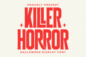 Killer Horror Font