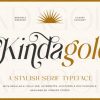 Kinda Gold Font