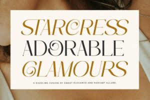 Alternative view of Kinda Gold Font