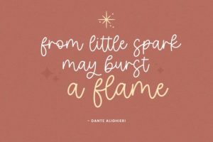 Alternative view of Kittendust Font