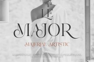 Alternative view of Lionary Font