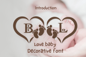 Love Baby Font
