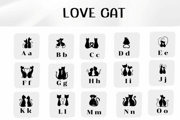 Love Cat Font - Image 2