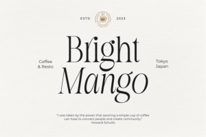 Alternative view of La Fleur Grande Font