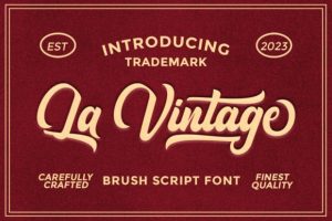 La Vintage Font