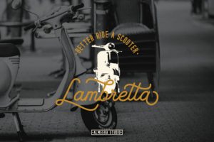 Alternative view of Lambretta Kongo Duo Font