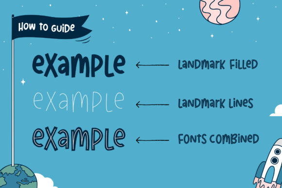 Landmark Trio Font - Image 5