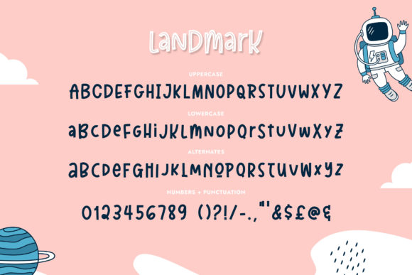 Landmark Trio Font - Image 6
