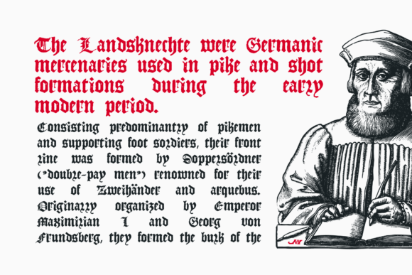 Landsknecht Font - Image 6