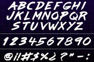 Alternative view of Lazer 84 Font