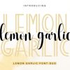 Lemon Garlic Duo Font