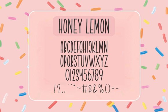 Lemon Honey Font - Image 6