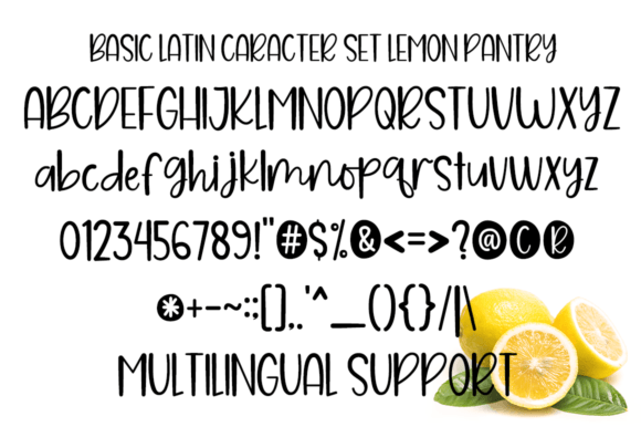 Lemon Pantry Font - Image 4