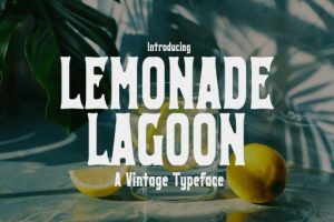 Lemonade Lagoon Font